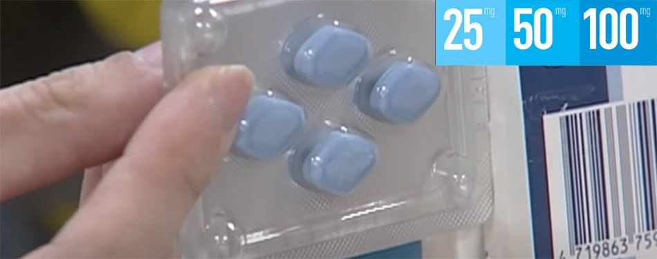 威而鋼標準使用方式圖解，展示服藥時間與劑量建議