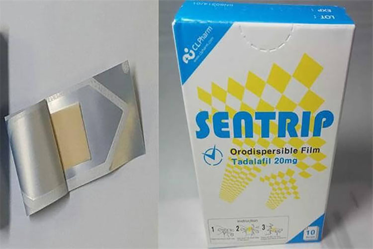 Sentrip口溶膜舌下含服步驟說明圖解
